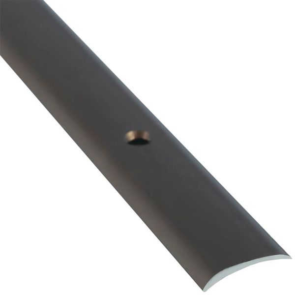 Порожек алюминиевый анодированный Braz Line гладкий с отверстиями 20x900 мм бронза