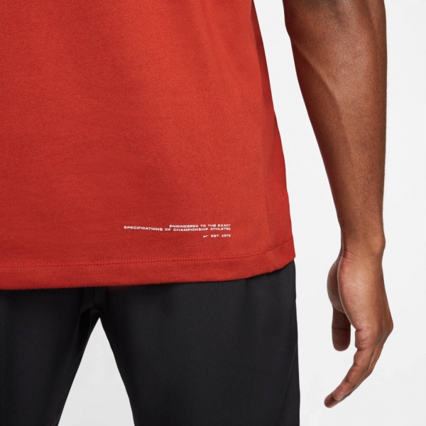 Майка Nike M NK DF TANK 6/1 GFX DM6257-623 р.XL кораловий