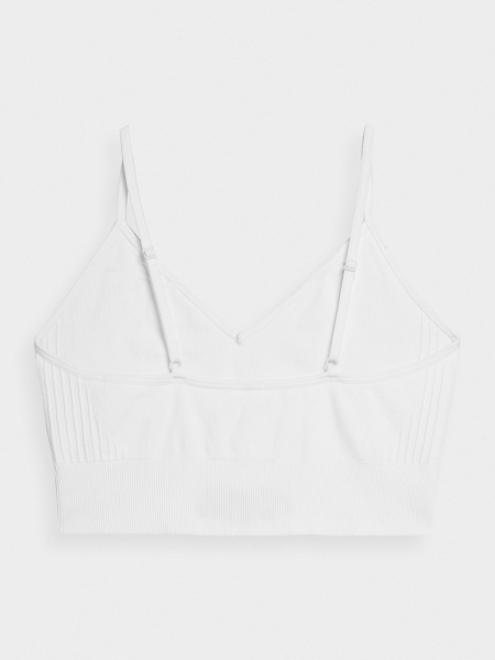 Бра 4F TSHIRT FNK 4FSS23TFTSF480-10S р.XS-S білий