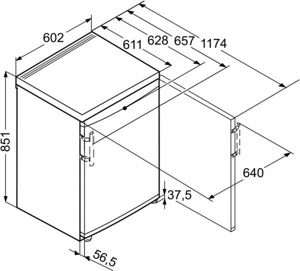 Морозильная камера Liebherr GN 1066