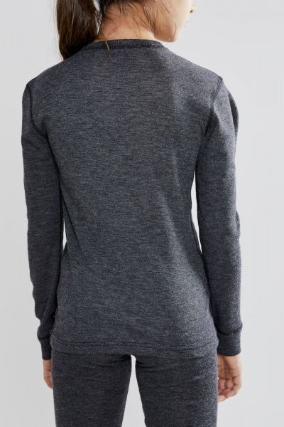 Комплект термобілизни Craft MERINO 180 SET JR 1907878-998000 110/116 чорний меланж