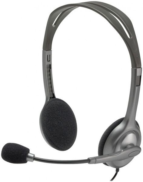 Гарнітура Logitech H111 grey 