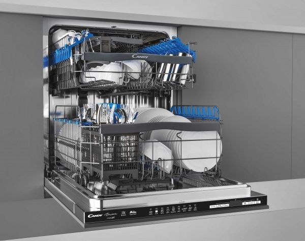 Вбудовувана посудомийна машина Candy CDIMN 2D622PB