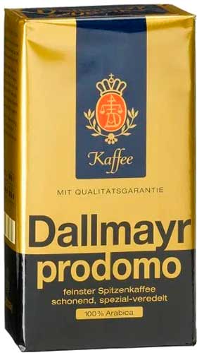 Кава мелена Dallmayr Prodomo 500 г (4008167103714)