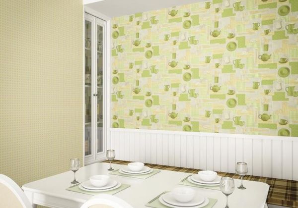Обои виниловые на флизелиновой основе Vinil Китчен СШТ 3-1216 1,06x10,06 м 