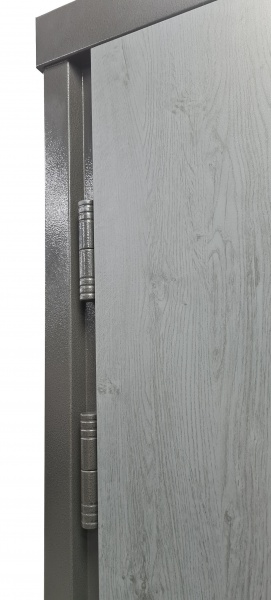 Двері вхідні Булат House-3 антрацит / бетон антрацит 2050x850 мм праві