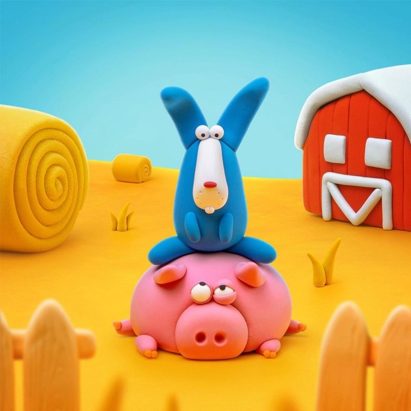 Набір для ліплення Lipaka Кролик 30050-UA01