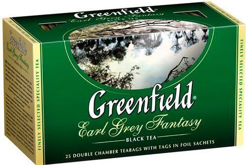 Чай черный Greenfield Earl Grey Fantasy 25 шт. (4820022861986) 