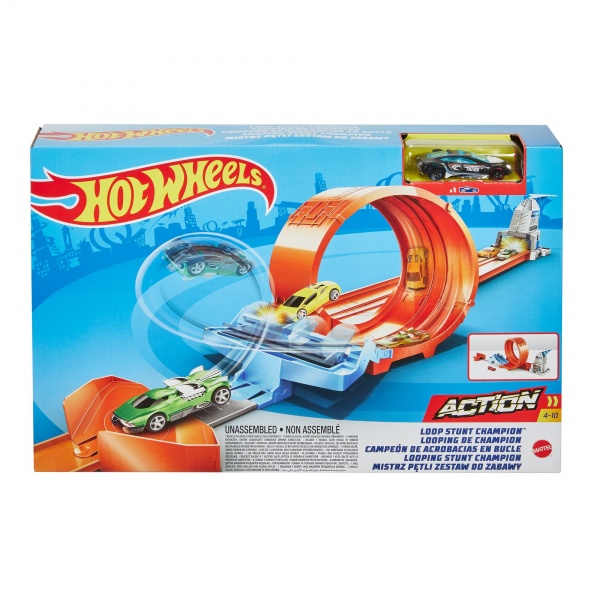 Игровой набор Hot Wheels Чемпион трюков в петле GTV13