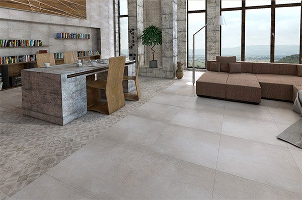 Грес Golden Tile Terragres Concrete 18B903 1200x600 мм 2 сорт димчастий