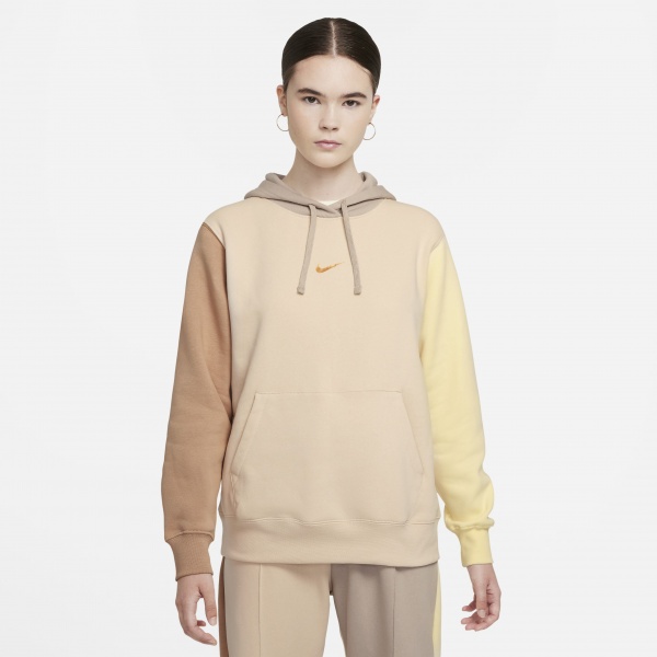 Джемпер Nike W NSW PO HOODIE BB LBR SWOOSH DJ6154-219 р. M різнокольоровий