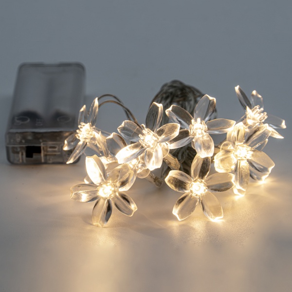 Гирлянда Altalusse INL-2708B-10 Warm встроенный светодиод (LED) 1,5 м 