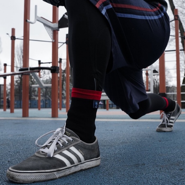 Шкарпетки Dexshell водонепроникні Running Lite, р М, DS20610REDM р.39-42 red