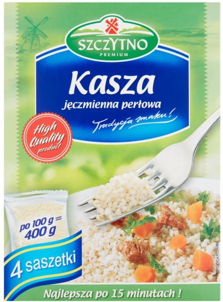 Крупа перловая Melvit 4х100 г 5906827005806 