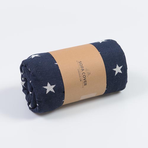 Покривало Зірки 145x210 см Текстиль-Контакт синій 