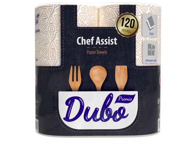 Бумажные полотенца Диво Chef Assist трехслойная 2 шт.