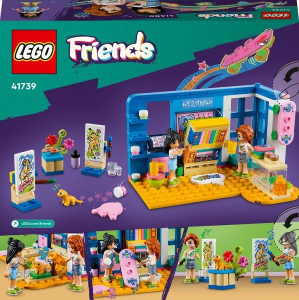 Конструктор LEGO Friends Комната Лиэнн 41739