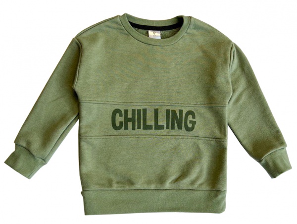 Реглан для мальчика Роза р.164 хаки 221105 