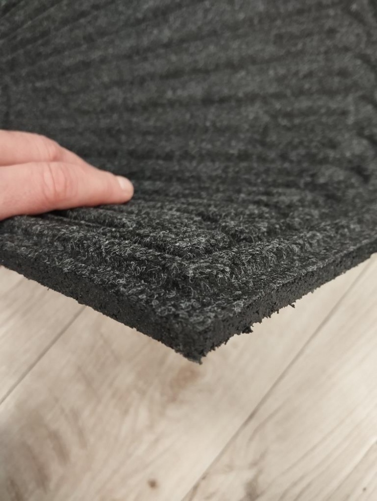 Коврик YPGROUP КР-703 черный 60х90 см