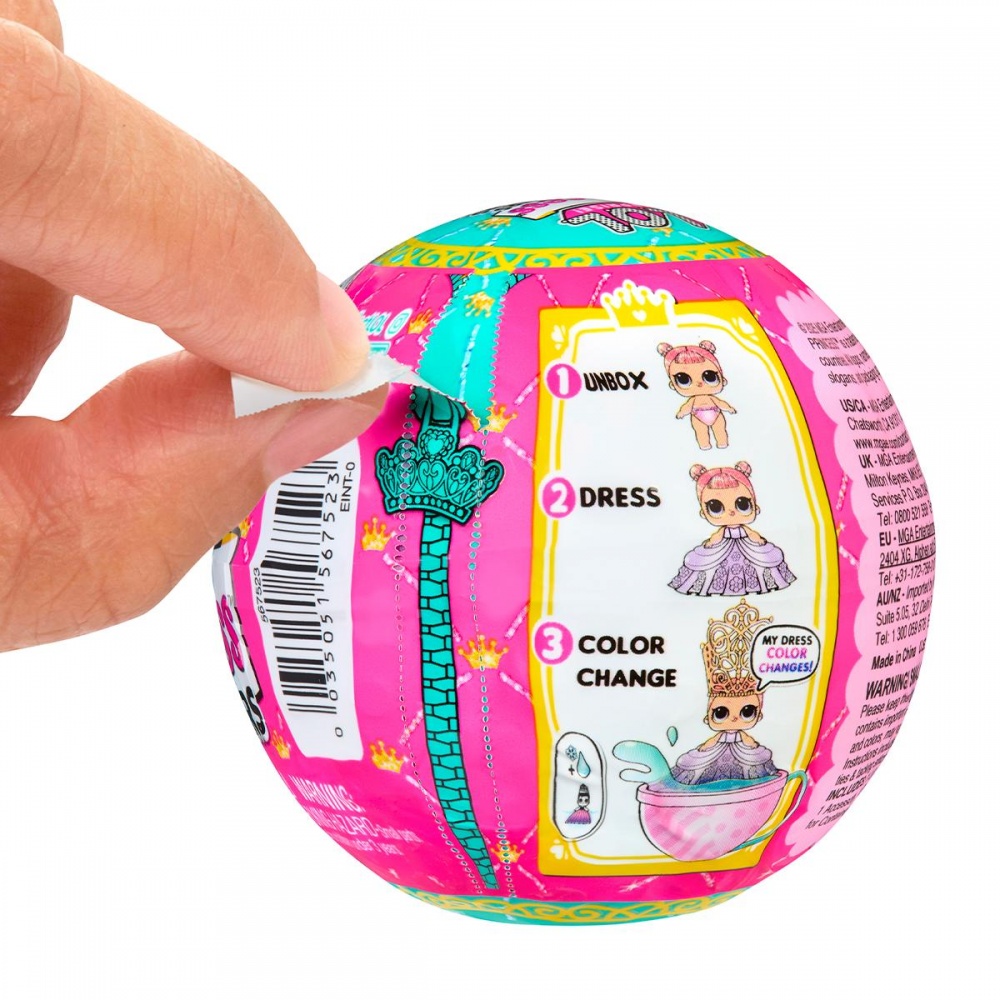 Игровой набор MGA Entertainment с куклой LOL Surprise! Принцессы-сестрички в ассортименте 567523