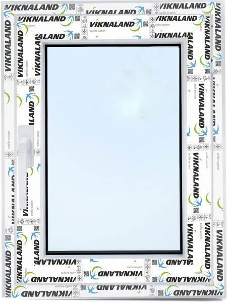 Вікно поворотно-відкидне VIKNALAND В 58 600x800 мм праве 