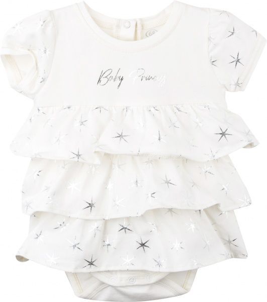 Боди Фламинго ясельный р.68 молочный 474-427 