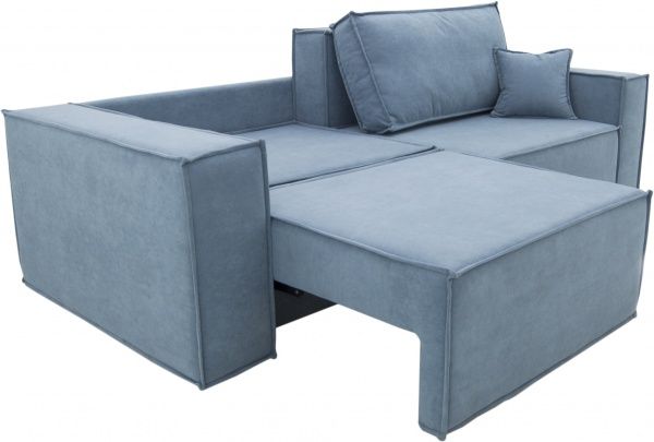 Диван прямой Кедр Торонто голубой 2470x1090x850 мм