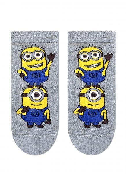 Носки женские Брестские 1125 Minions (укороченные) 307 р. 23 серый меланж 1 пар 