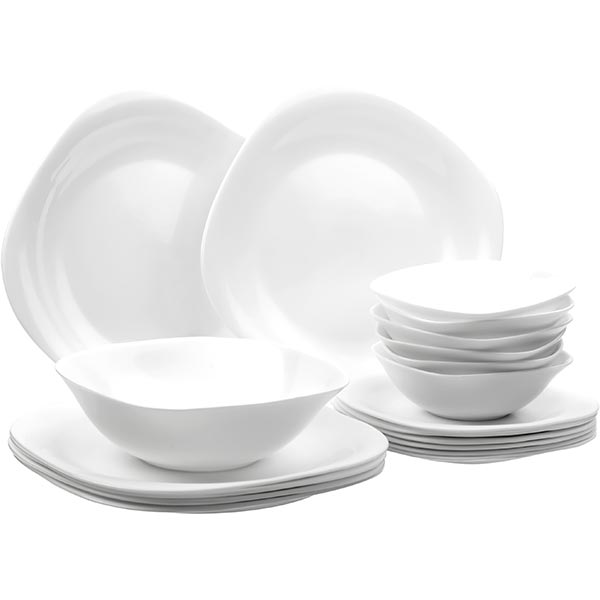 Набор столовый Simply White 19 предметов