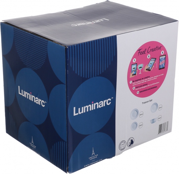 Сервиз столовый Trianon 19 предметов N5714 Luminarc