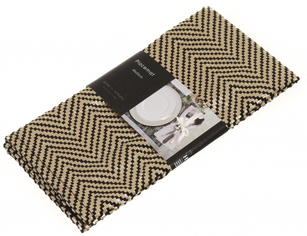 Серветка HOME&STYLING 45x33 см світло-сірий 