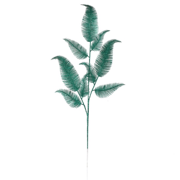 Гілочка декоративна YES! Fun зелена глітер 93 см 974118 