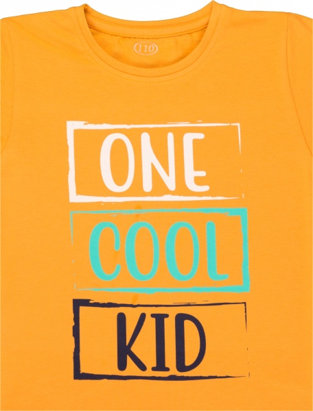 Футболка унісекс Фламінго 864-417 р.98 помаранчевий 