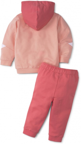 Спортивний костюм Puma Minicats Core Crew Jogger 58662426 р. 86 персиковий