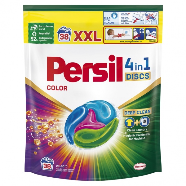 Капсулы для машинной стирки Persil Колор 38 шт.