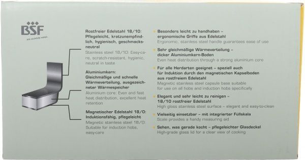 Кастрюля с крышкой Bordeaux 2 л 74013-160-0 BSF