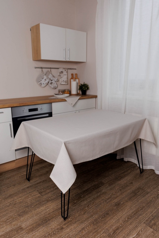 Скатерть Шанталь 133x220 см бежевый La Nuit