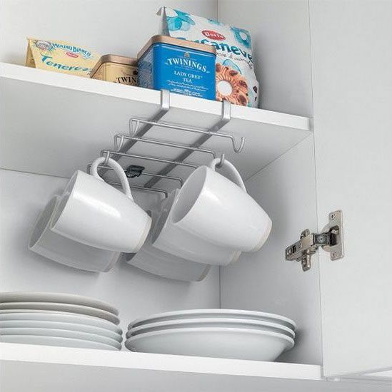 Тримач чашок Metaltex 364928 My-mug 14х28х6 см металік