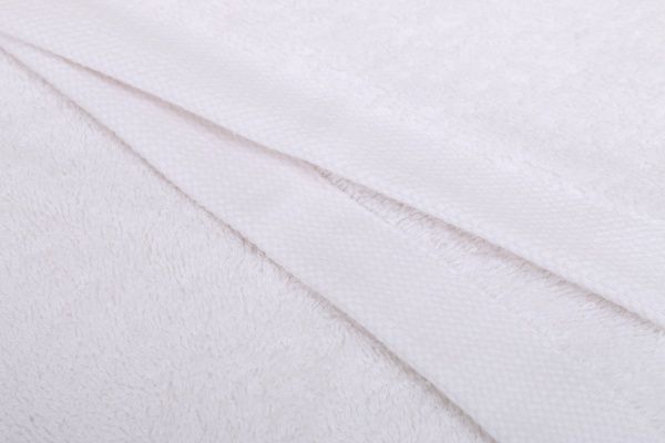 Рушник махровий 140x70 см білий Duru 