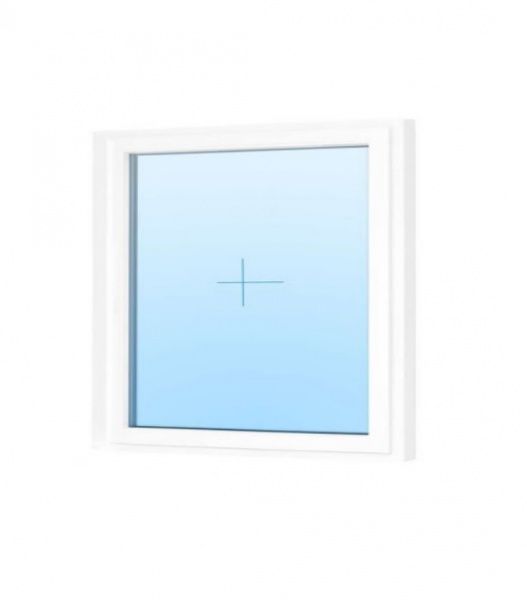 Окно глухое OpenTeck Standard 60 600x600 мм без открывания 