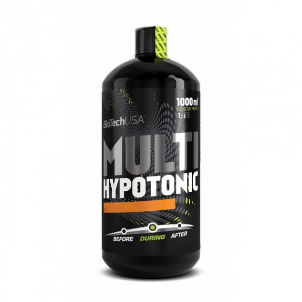 Напій ізотонічний BioTech Multi Hypotonic Drink concentrate (1:65) лимон 1000 мл