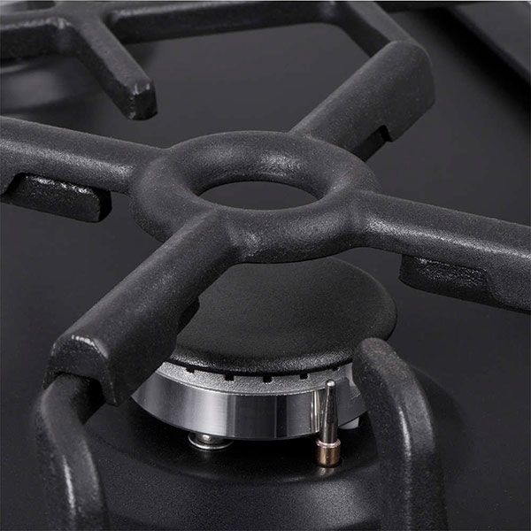 Варильна поверхня газова Pyramida PF 640 STEL-E/A Rustico black