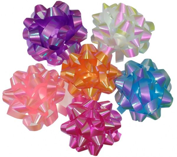 Бантики перламутр 7 см в асортименті 