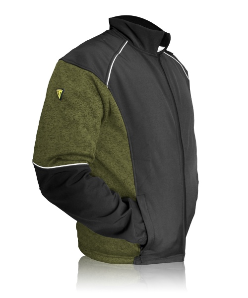 Куртка TORNADO Софтшелл р. M 50 рост 5-6 34123-10-9-50-5 оливковый/черный