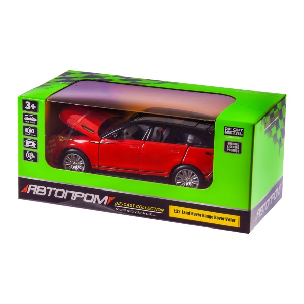Автомодель Автопром 1:32 Land Rover Range Rover Velar 68440