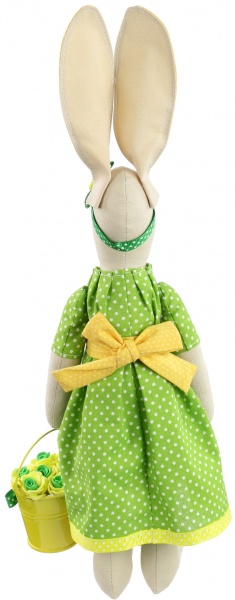 Кукла интерьерная Зайка садовница
