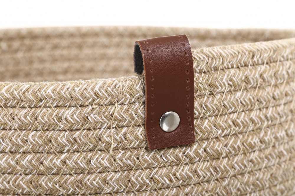 Кошик Simpli L d25xh9 см EG23839 бежевий