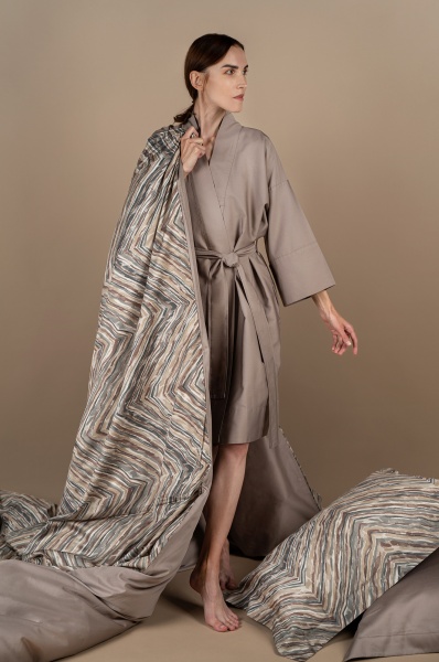 Комплект постільної білизни Desert Dunes 2.0 бежевий із малюнком Decoflux 