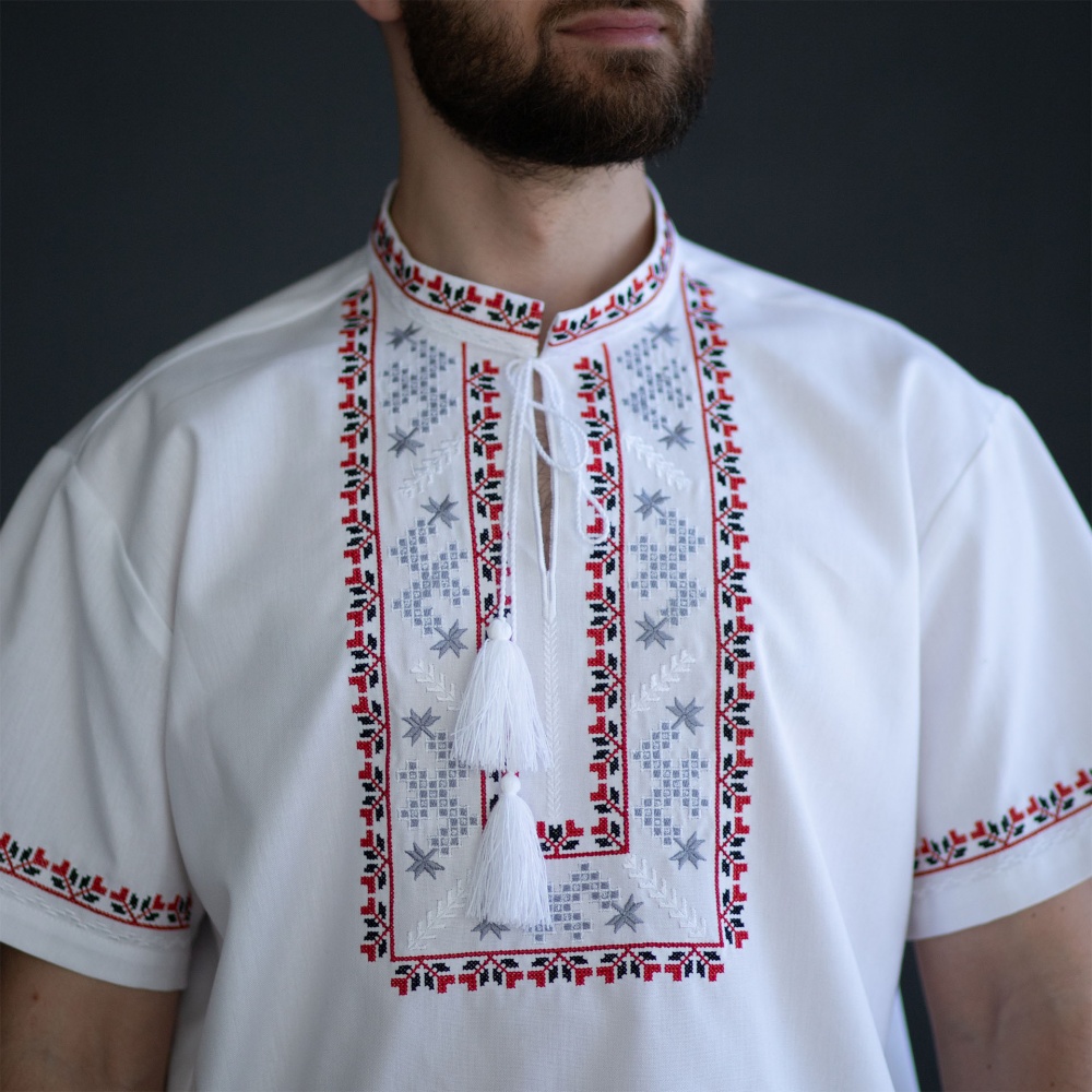 Рубашка Эдельвика белый р. XL 76-25/09