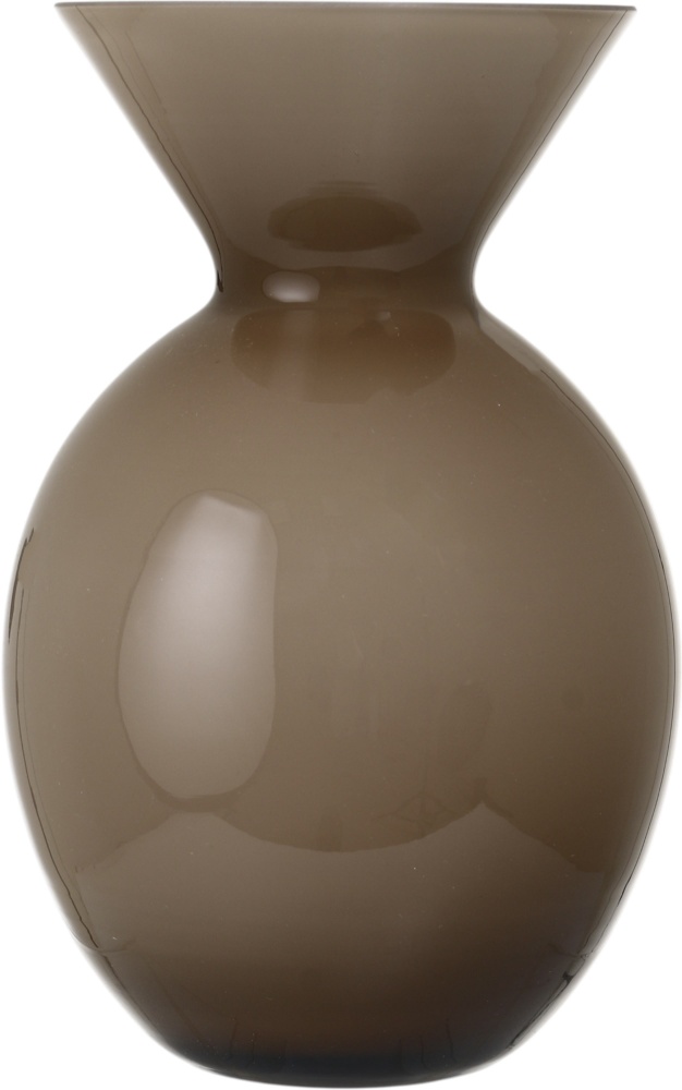 Ваза скляна Wrzesniak Glassworks Curve 20,3 см оливкава 17-10762